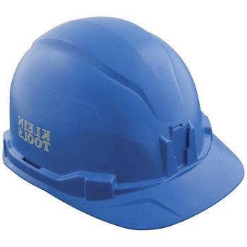 保护头齿轮|克莱恩工具60248非排气帽风格安全帽-蓝色