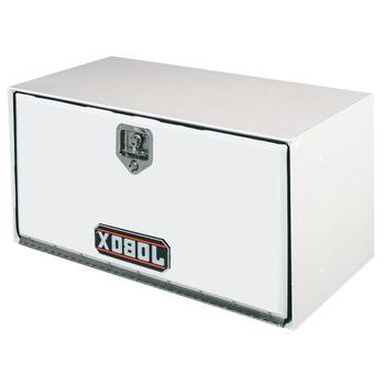 卡车底盘箱| JOBOX 1-001000 24英寸. 长厚钢底箱(白色)